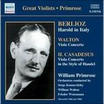 Aroldo in Italia / Concerto per viola / Concerto per viola - CD Audio di Hector Berlioz,William Walton,Henri Casadesus,Boston Symphony Orchestra,William Primrose