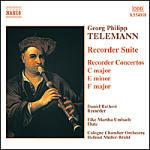 Suites e Concerti per flauto a becco e orchestra - CD Audio di Georg Philipp Telemann