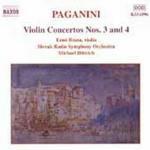 Concerti per violino n.3, n.4 - CD Audio di Niccolò Paganini