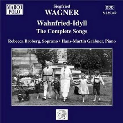 Lieder - CD Audio di Siegfried Wagner,Rebecca Broberg