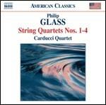 Quartetti per archi n.1, n.2, n.3, n.4 - CD Audio di Philip Glass,Carucci String Quartet