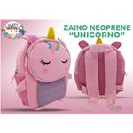 Sweet Animals Zainetto Asilo Tempo Libero Unicorno Neoprene cm. 27