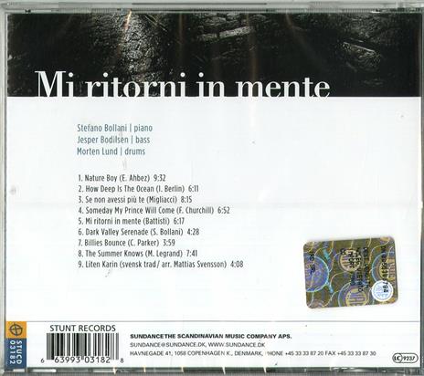 Mi ritorni in mente - CD Audio di Stefano Bollani,Jesper Bodilsen,Morten Lund - 2