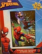 Prime 3D Puzzle lenticolare Marvel Spiderman 200 pezzi, Multicolore, 33034