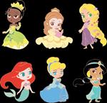 Blind Box Pins Disney Princess Chibi Blind Box Pin Funko WDPN2