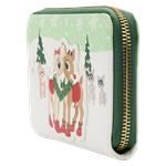 Loungefly Wallet Merry Couple Zip Around Wallet - Rudolph Funko RRSWA