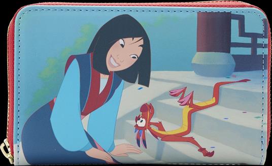 Loungefly Wallet Mulan Princess Scene Zip Around Wallet - Disney Funko WDWA2 - 2
