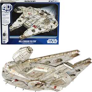 Giocattolo PUZZLE 4D StarWars Millennium Falcon Spin Master