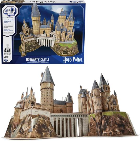 PUZZLE 4D Harry Potter Castello di Hogwarts