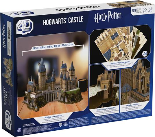 Puzzle 3D – Harry Potter Hogwarts Castello – Cubic Fun – Piemonti Giocattoli