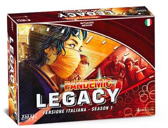 Pandemic Legacy Season 1 (Rosso). Base - ITA. Gioco da tavolo - 2