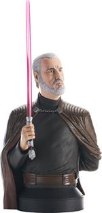 Star Wars Revenge Of The Sith Count Dooku Busto Busto Diamond Select