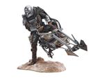 SW MANDALORIAN PREM COLL DIN DJARIN BIKE Statua Diamond Select