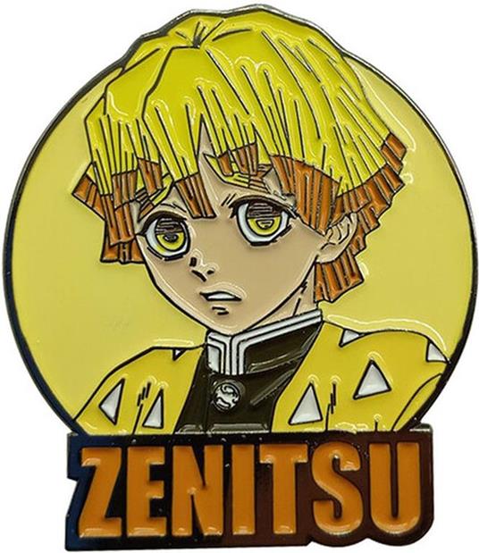 Spilla Smaltata. Demon Slayer: Great Eastern Entertainment - Zenitsu Enamel Pin