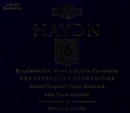 Symphonies 88 - 92 vol.7 - CD Audio di Franz Joseph Haydn