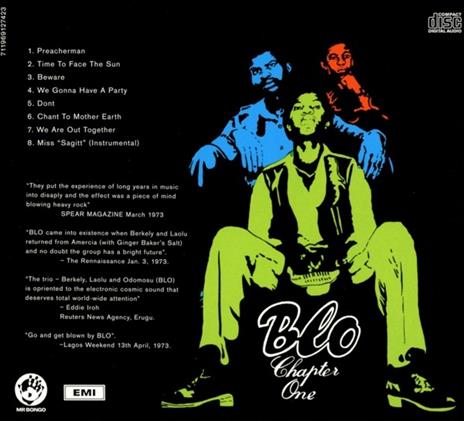 Chapter One - CD Audio di Blo - 2