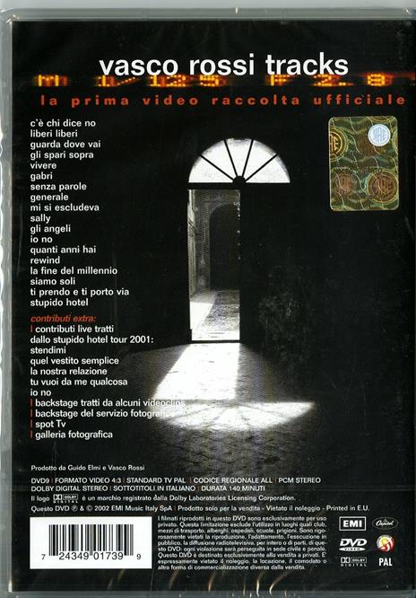 Vasco Rossi. Tracks (DVD) - Vasco Rossi - CD