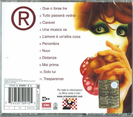 Mina "R" - CD Audio di Mina - 2