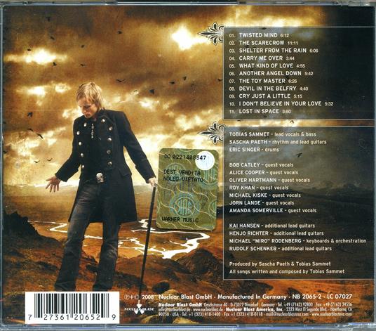 The Scarecrow - CD Audio di Tobias Sammet's Avantasia - 2