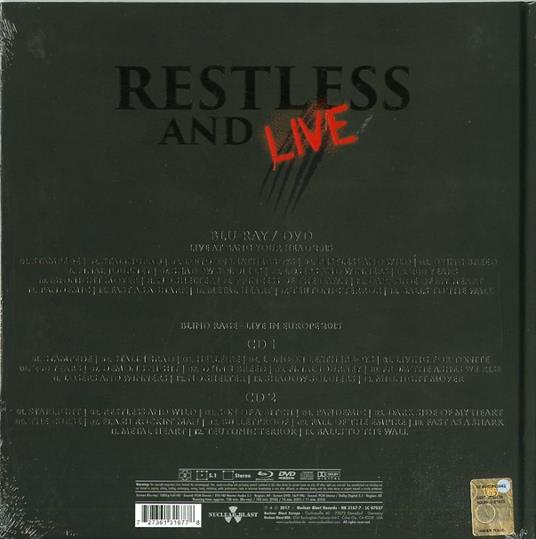Restless & Live (Earbook Edition) - Accept - CD | laFeltrinelli