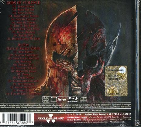 Gods of Violence (Digipack Bluray Edition) - CD Audio + Blu-ray di Kreator - 2