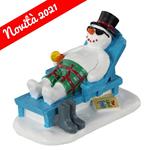 Lemax Pupazzo Di Neve In Relax - Relaxing Snowman Cod 12039