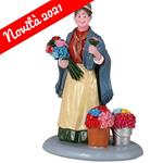 Lemax Venditrice Di Fiori - Flower Seller Cod 12041