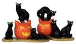 Lemax Gatti Neri. Halloween Cats, Set Of 2 12883