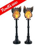 Lemax Lampioni Gargoyle - Gargoyle Lamp Post, Set Of 2 Cod 14829