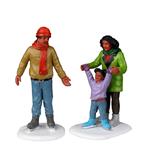 Lemax Famiglia Che Pattina - Family Ice Follies Cod 22125