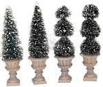 Lemax Arte Topiaria - Cone-Shaped & Sculpted Topiaries 4pz 34965