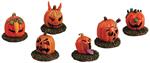 Lemax Zucche Terrificanti. Pumpkin People, Set Of 6 Cod 52117