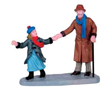 Idee regalo LET''S GO GRANDPA! Personaggi Lemax Cod 62454 Lemax