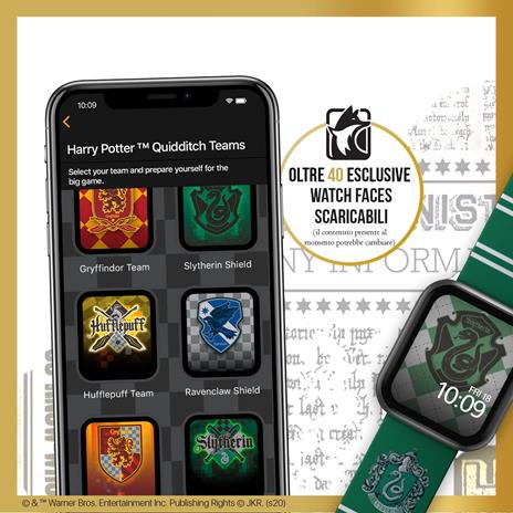 Harry Potter Cinturino per Smartwatch Serpeverde Moby Fox - 6