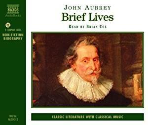 John Aubrey. Brief Lives (Audiolibro) - CD Audio