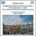 Ouvertures e Concerti vol.1 - CD Audio di Francesco Maria Veracini