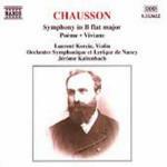 Sinfonia op.20 - Poème op.25 - Viviane - CD Audio di Ernest Chausson