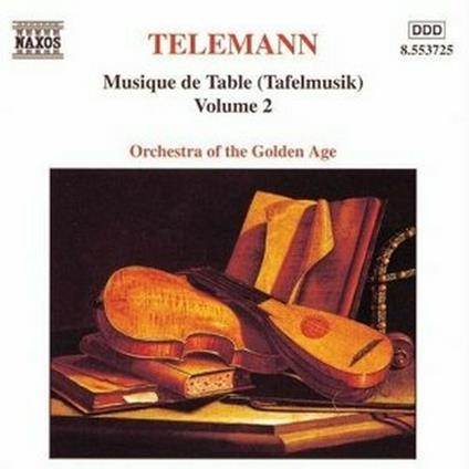 Tafelmusik vol.2 - CD Audio di Georg Philipp Telemann,Orchestra of the Golden Age