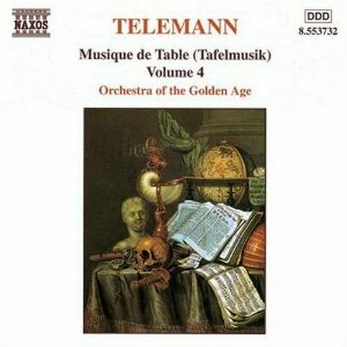 Tafelmusik vol.4 - CD Audio di Georg Philipp Telemann,Orchestra of the Golden Age