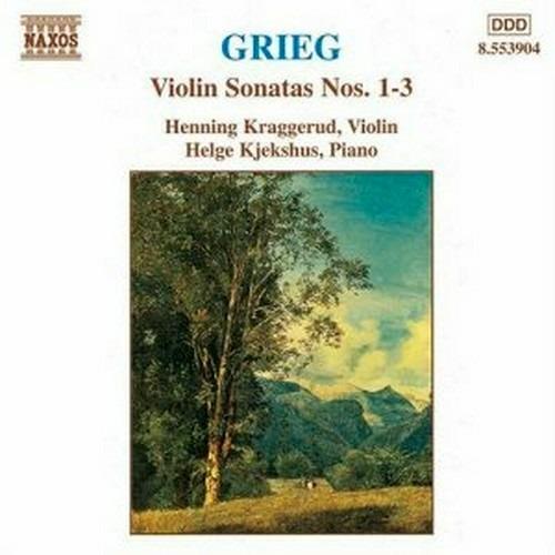 Sonate per violino e pianoforte n.1, n.2, n.3 - CD Audio di Edvard Grieg