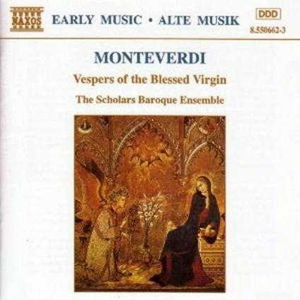 Vespro della Beata Vergine - CD Audio di Claudio Monteverdi