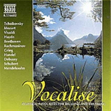 Vocalise - CD Audio