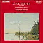 Sinfonia n.1 Df 117, n.2 Df 118, n.3 Df119 - CD Audio di Christoph Ernst Friedrich Weyse