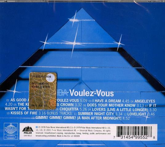 Voulez-vous - CD Audio di ABBA - 2