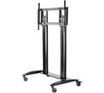 Peerless SR598 carrello e supporto multimediale Carrello multimediale Nero Pannello piatto