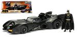 Batman 1989 Tim Burton's Movie Batmobile W/ Figure 1:24 Model Baljada98260