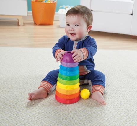 Fisher-Price Scodelle Trasformelle, Giocattolo Impilabile per Bambini 6+ Mesi - 6