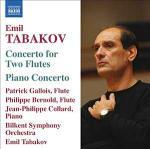 Concerto per due flauti - Concerto per pianoforte - CD Audio di Emil Tabakov