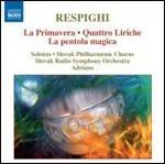 La Primavera - Quattro liriche - La pentola magica - CD Audio di Ottorino Respighi