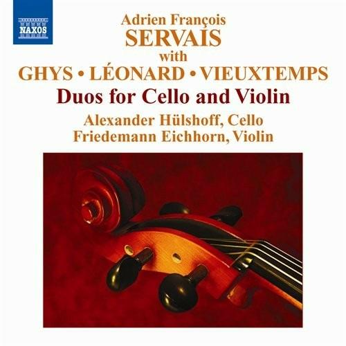 Musica per violoncello e violino - CD Audio di Adrien François Servais